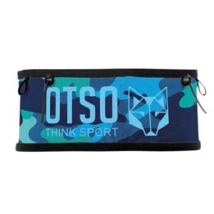 Ceinture de course unisexe Otso Camo blue